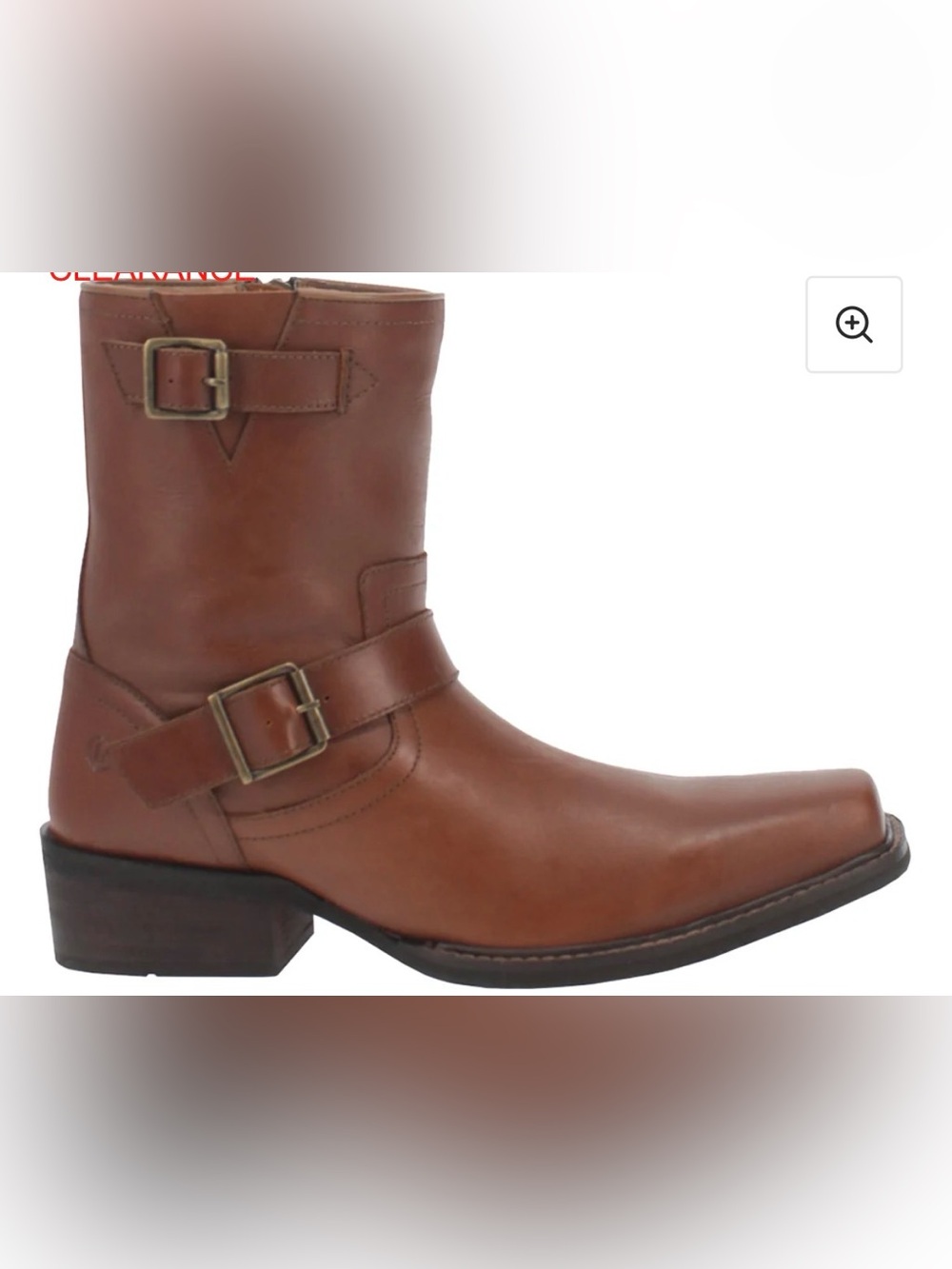 DINGO MEN  Hackett Motorcycle Boots LEATHER SIZE 10 D BNWT